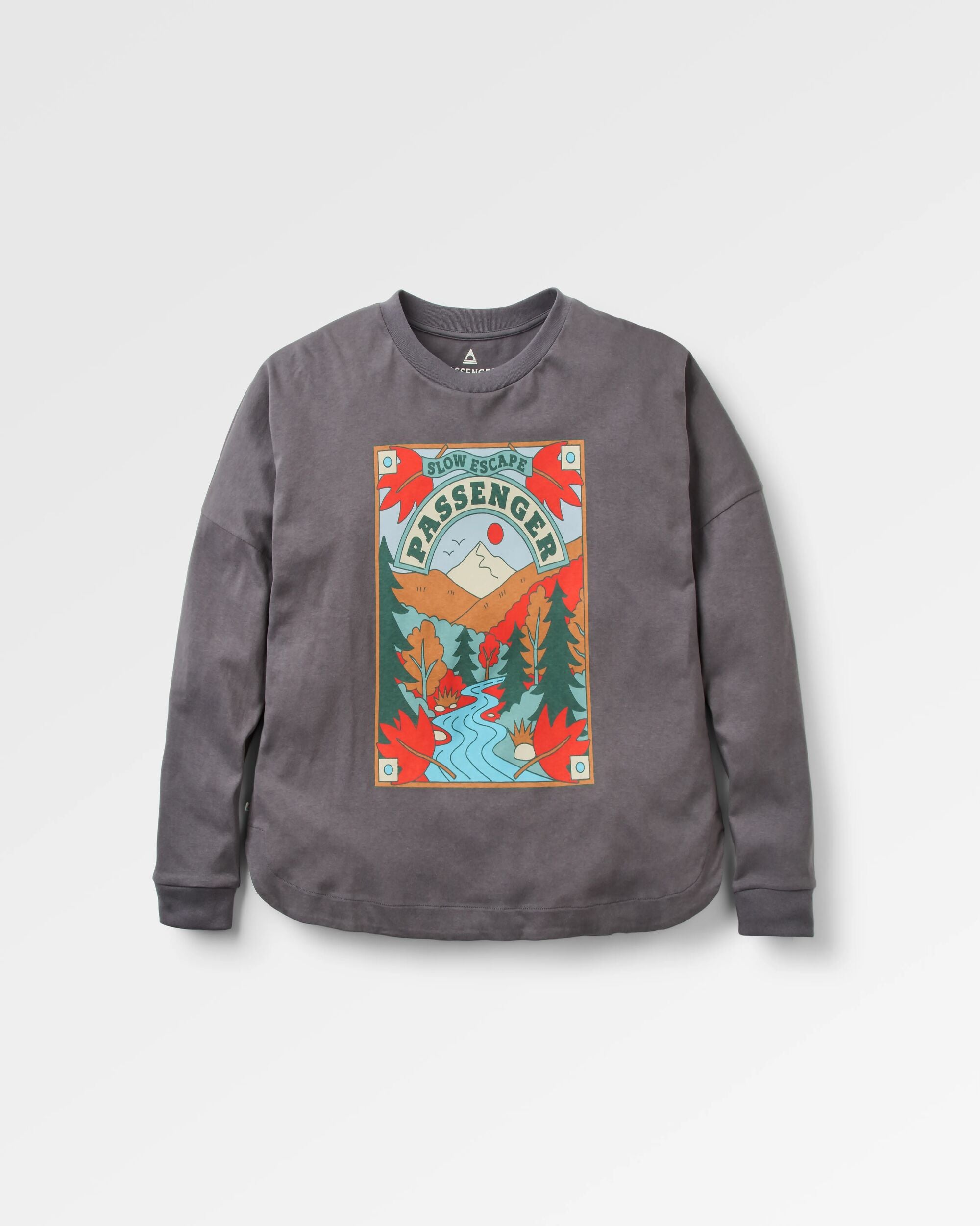 Rambling Recycled Cotton LS T-Shirt