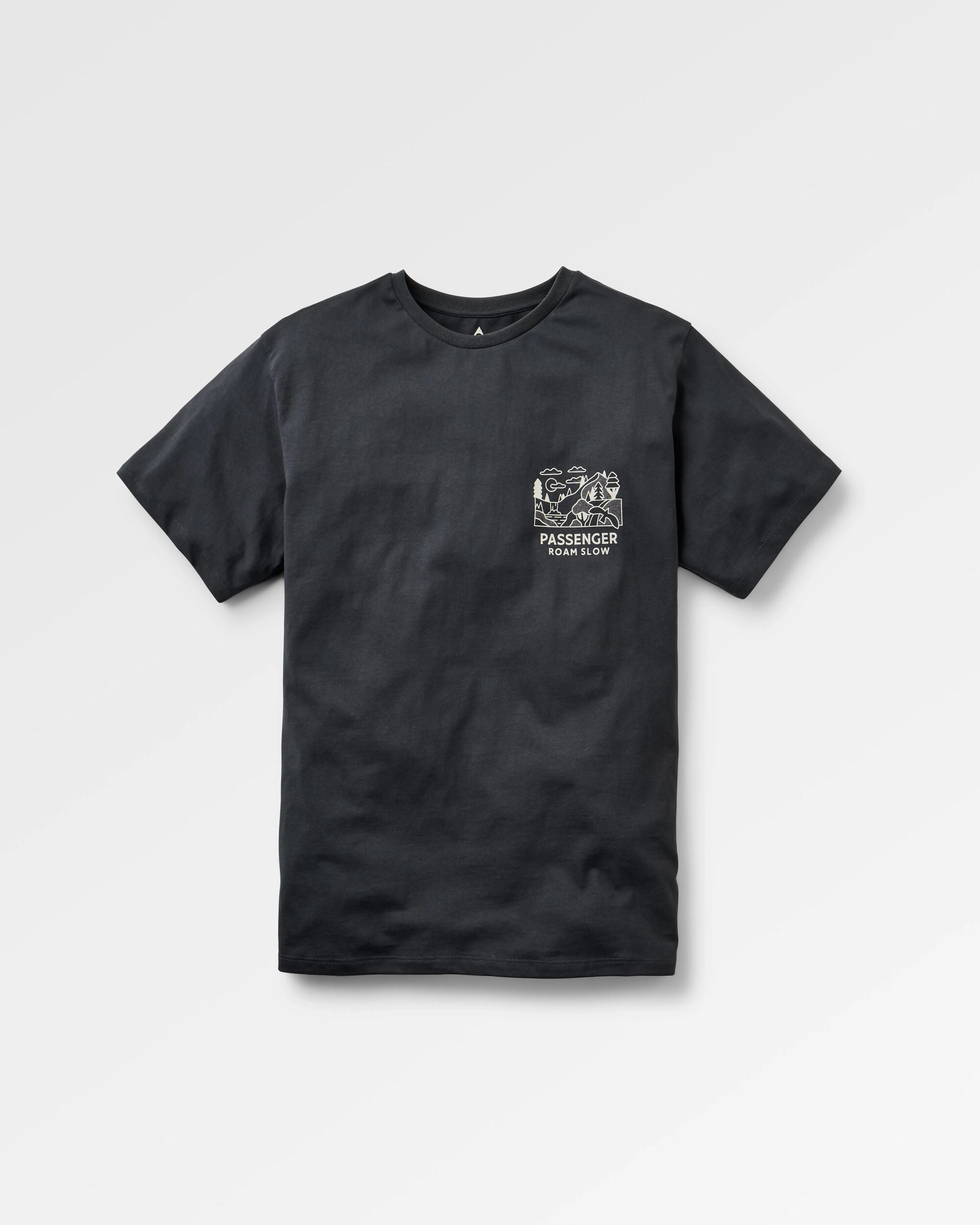 Roam Slow Mens Recycled Cotton T-shirt