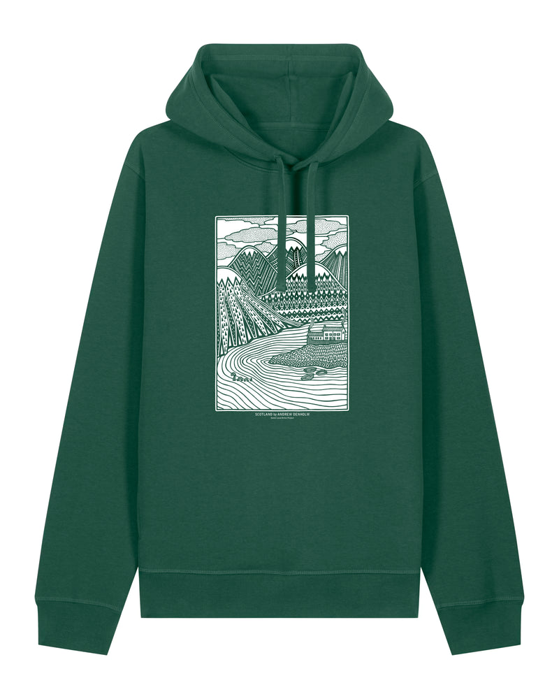 Unisex Organic Scotland Hoodie