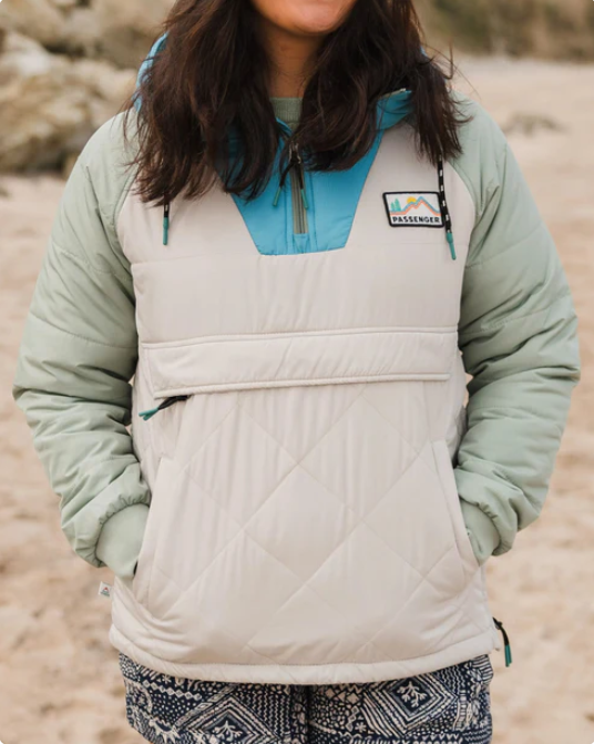 Ocean Recycled Insulated 1/2 Zip Jacket