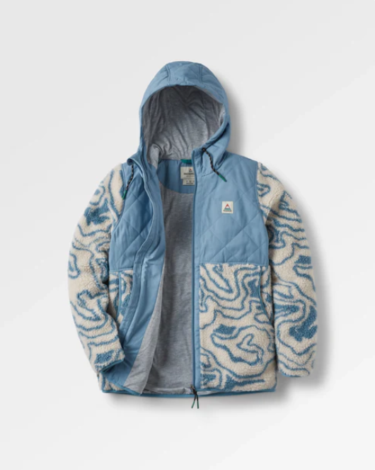 Sefton Recycled Deep-Pile Sherpa Full Zip Fleece