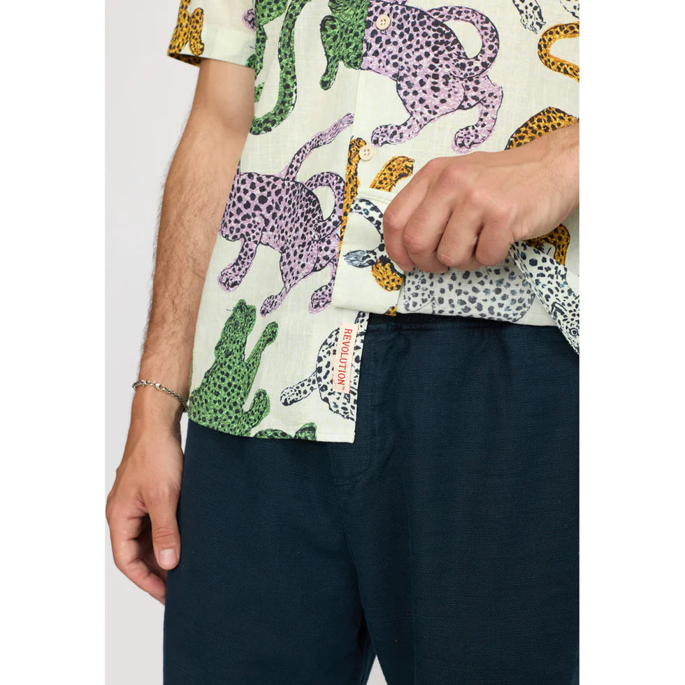 Short Sleeved Cuban Shirt