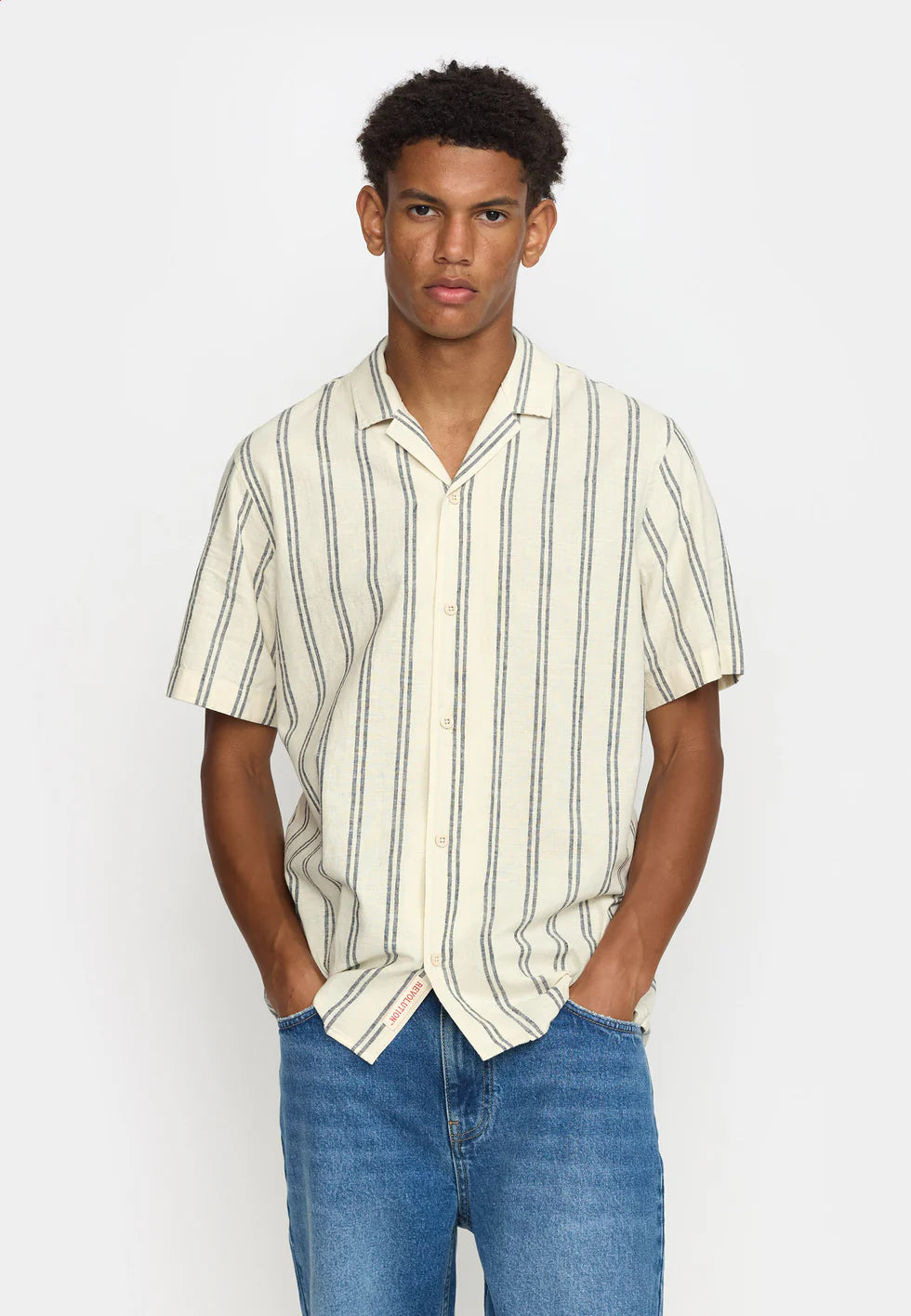 Short Sleeved Cuban Shirt