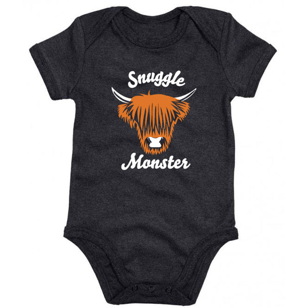 Organic Snuggle Monster Babygrow