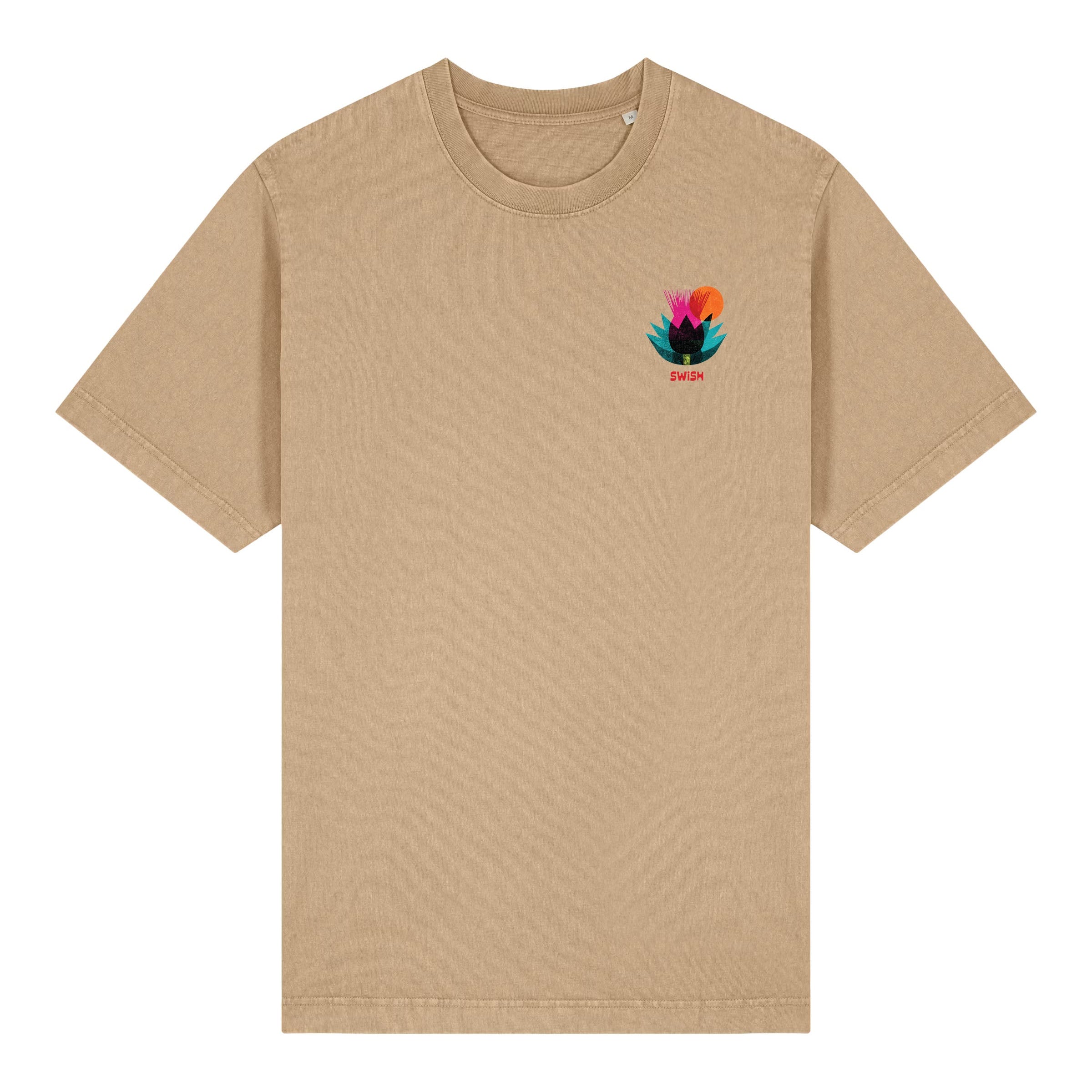 Organic Vintage Oversized Thistle T-Shirt
