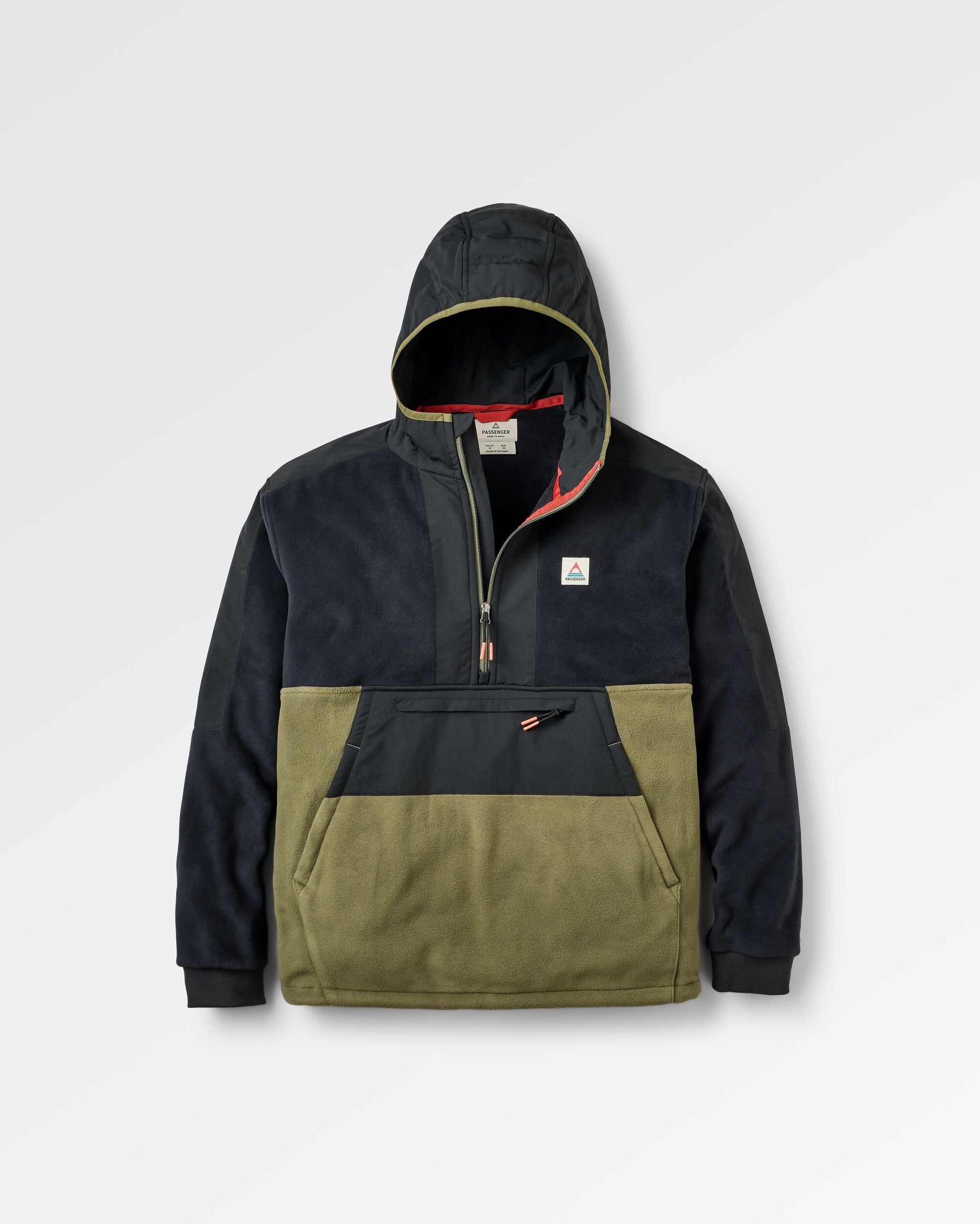 Woodland 2.0 Hooded 1/2 Zip Recycled Polar Fleece