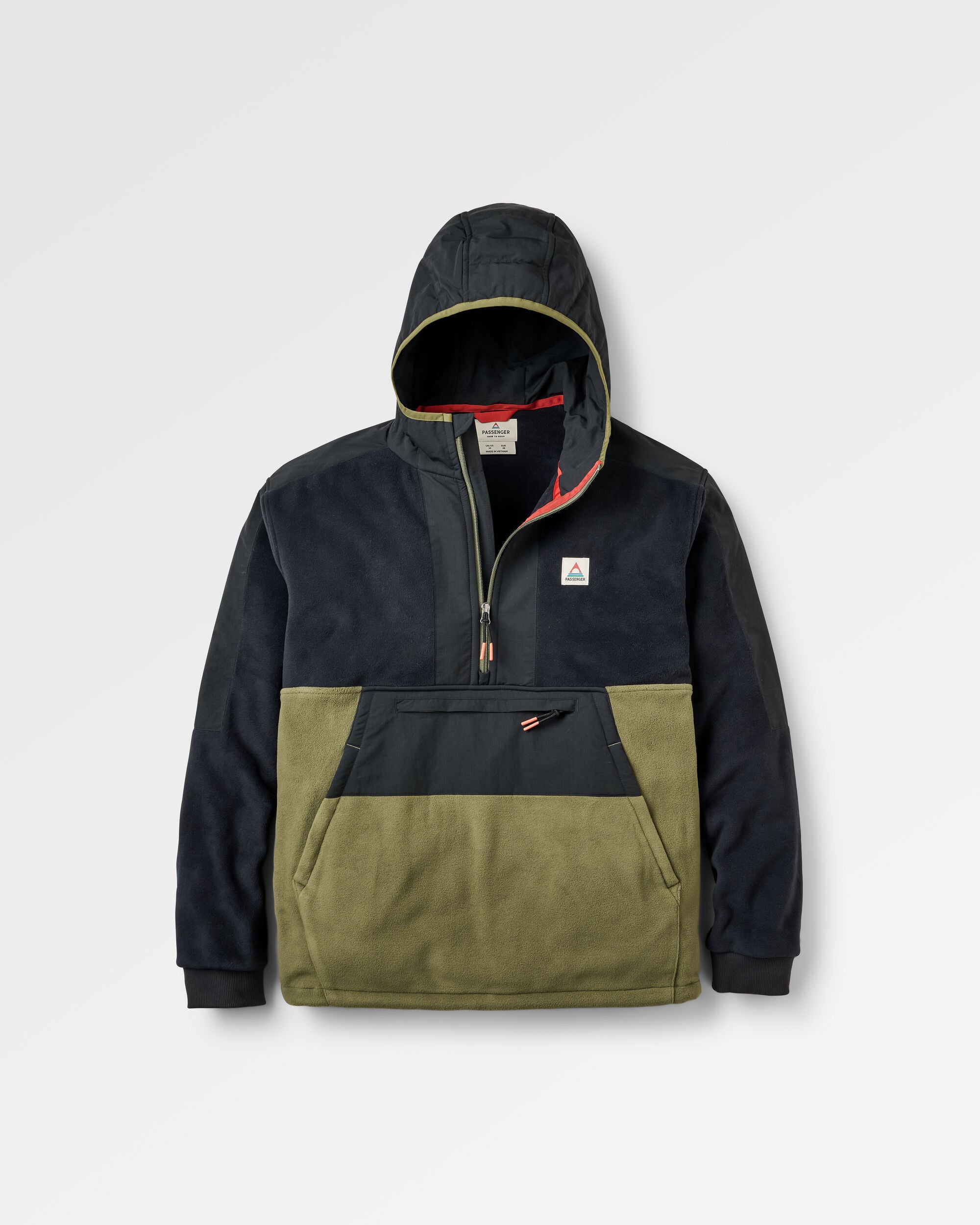 Woodland Hooded 1/2 Zip Polartec Fleece