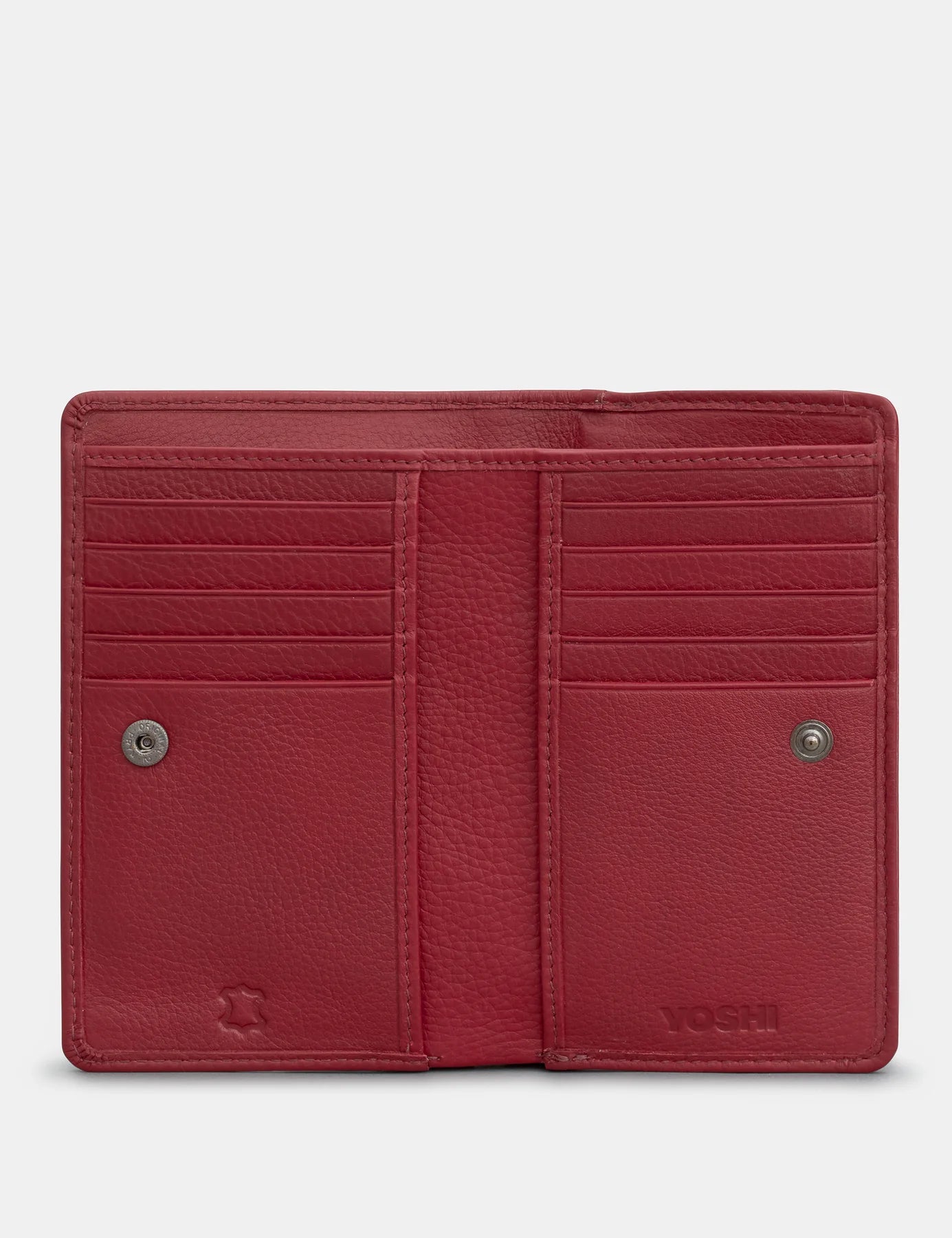 Cherry Red Bookworm Zip Around Purse