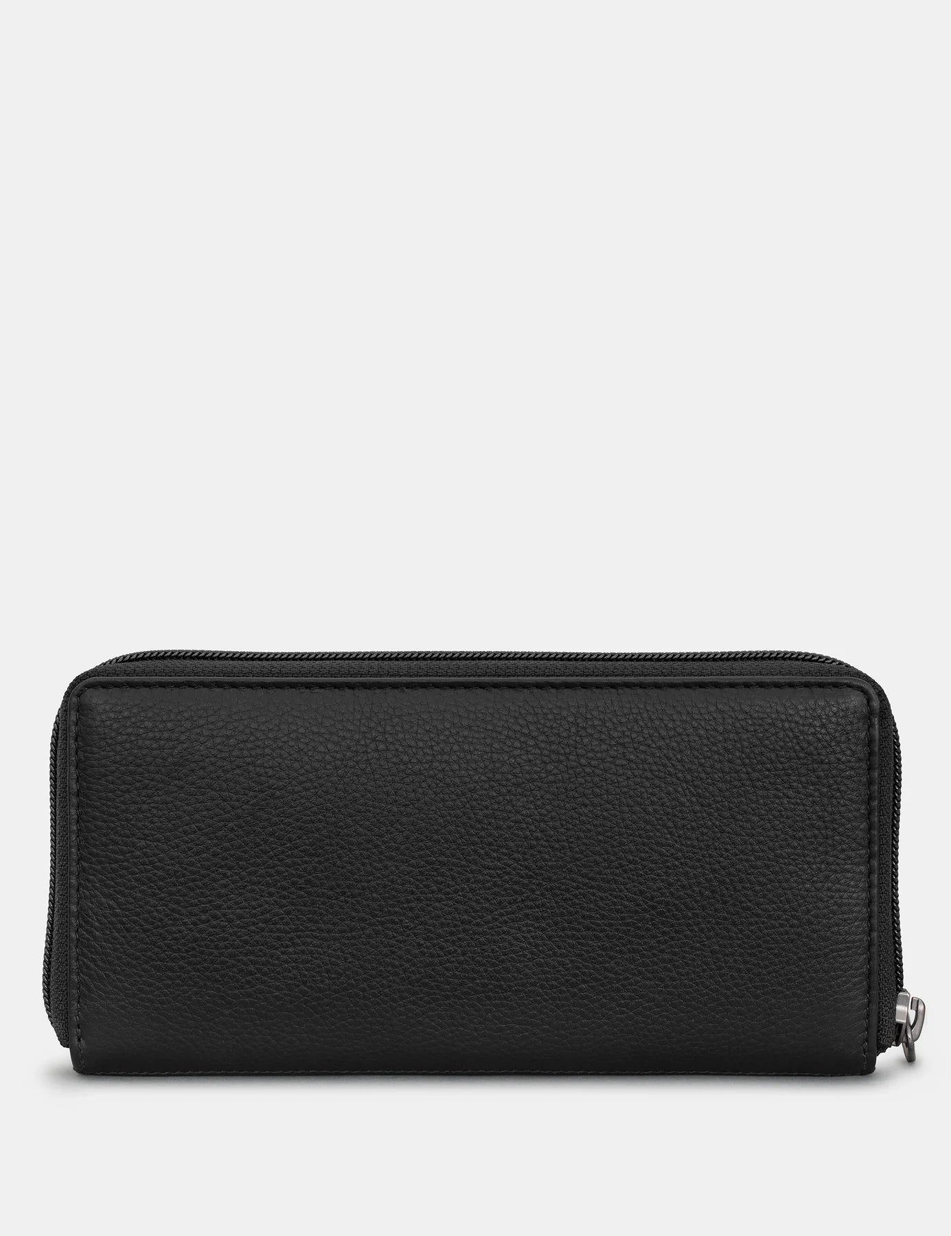 Black Highland Thistle Zip Around Purse