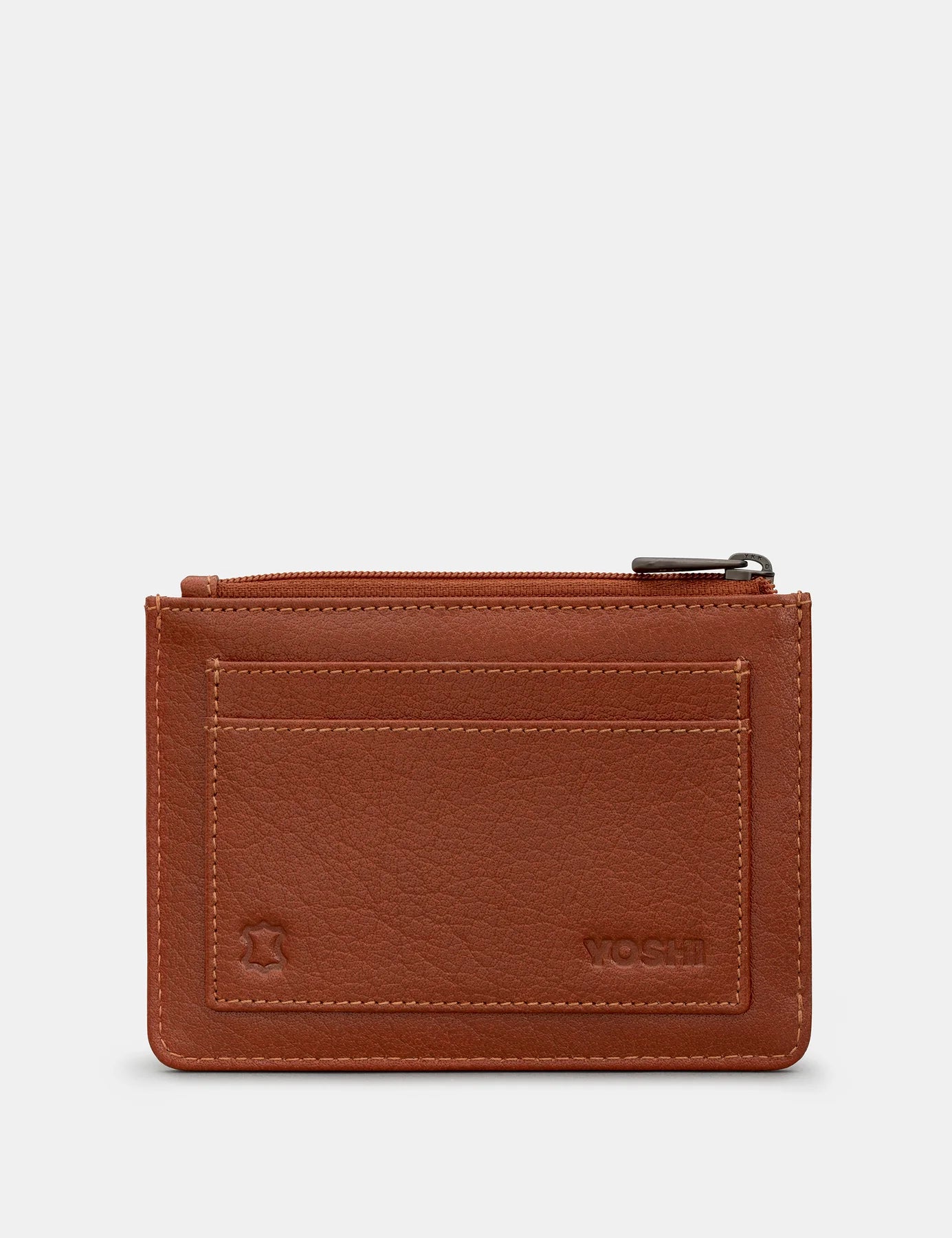 Blue Highland Cow  Zip Top Purse