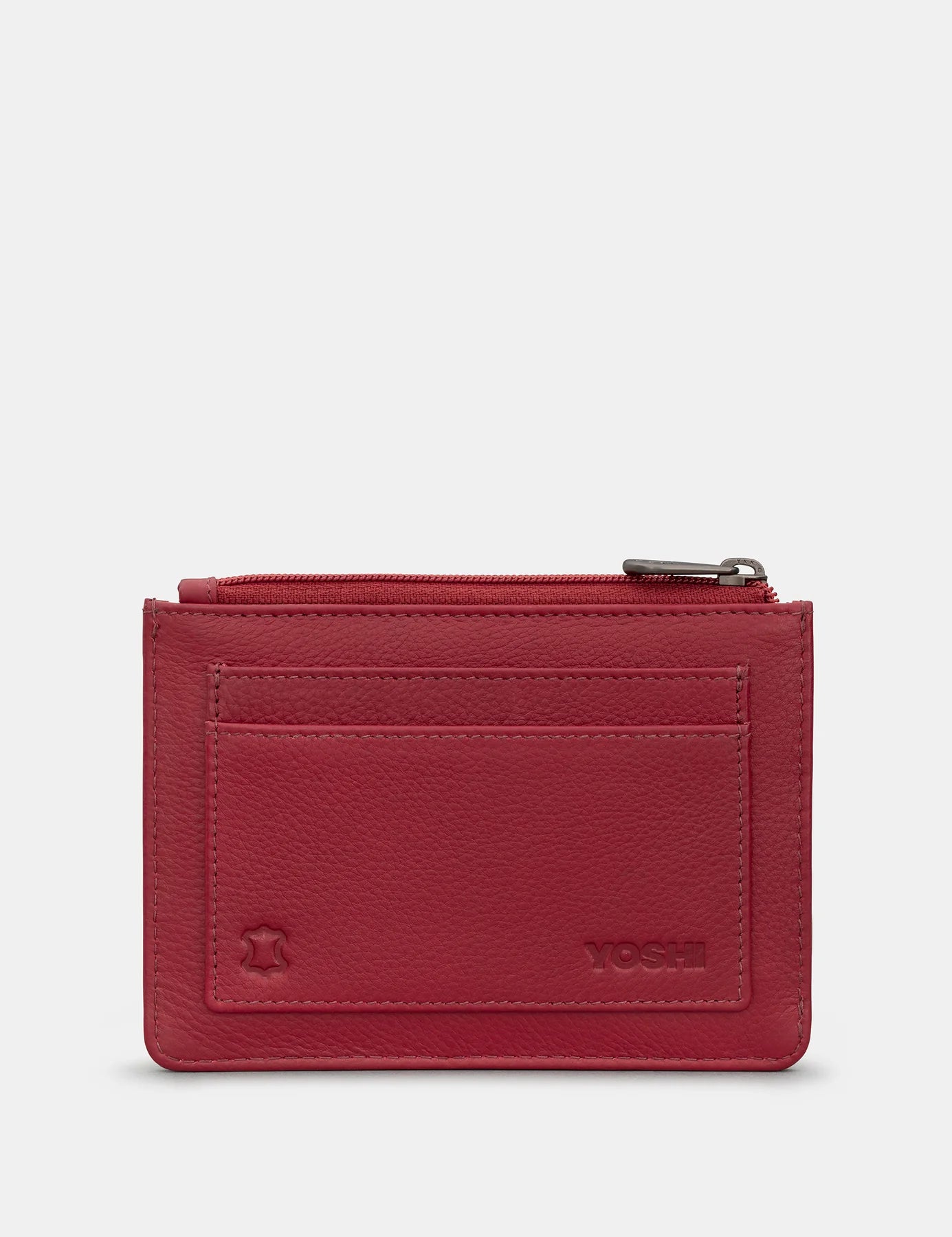 Cherry Red Bookworm Zip Top Purse