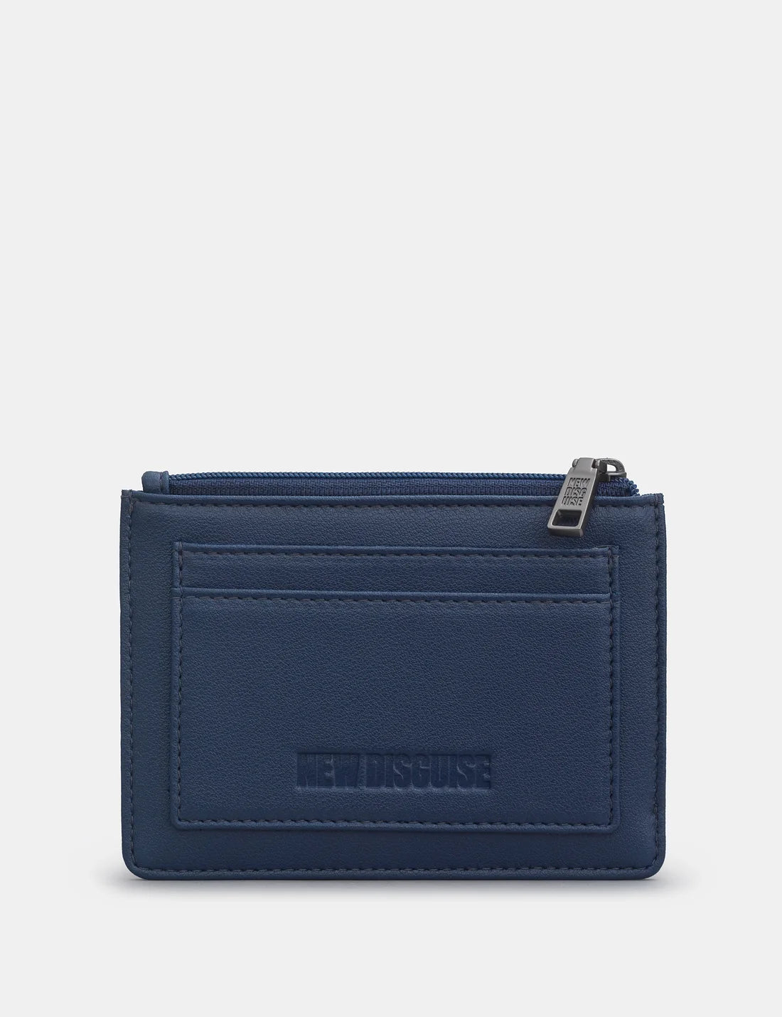 Navy Highland Cow Zip Top Purse