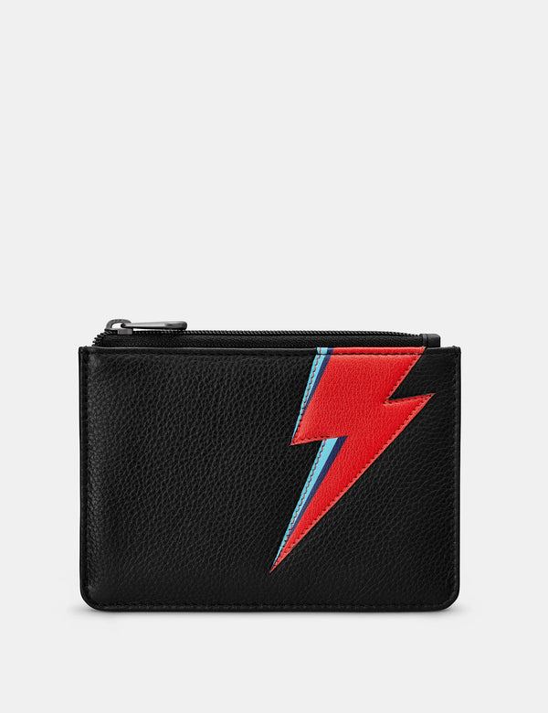 Lightning Bolt Zip Top Purse