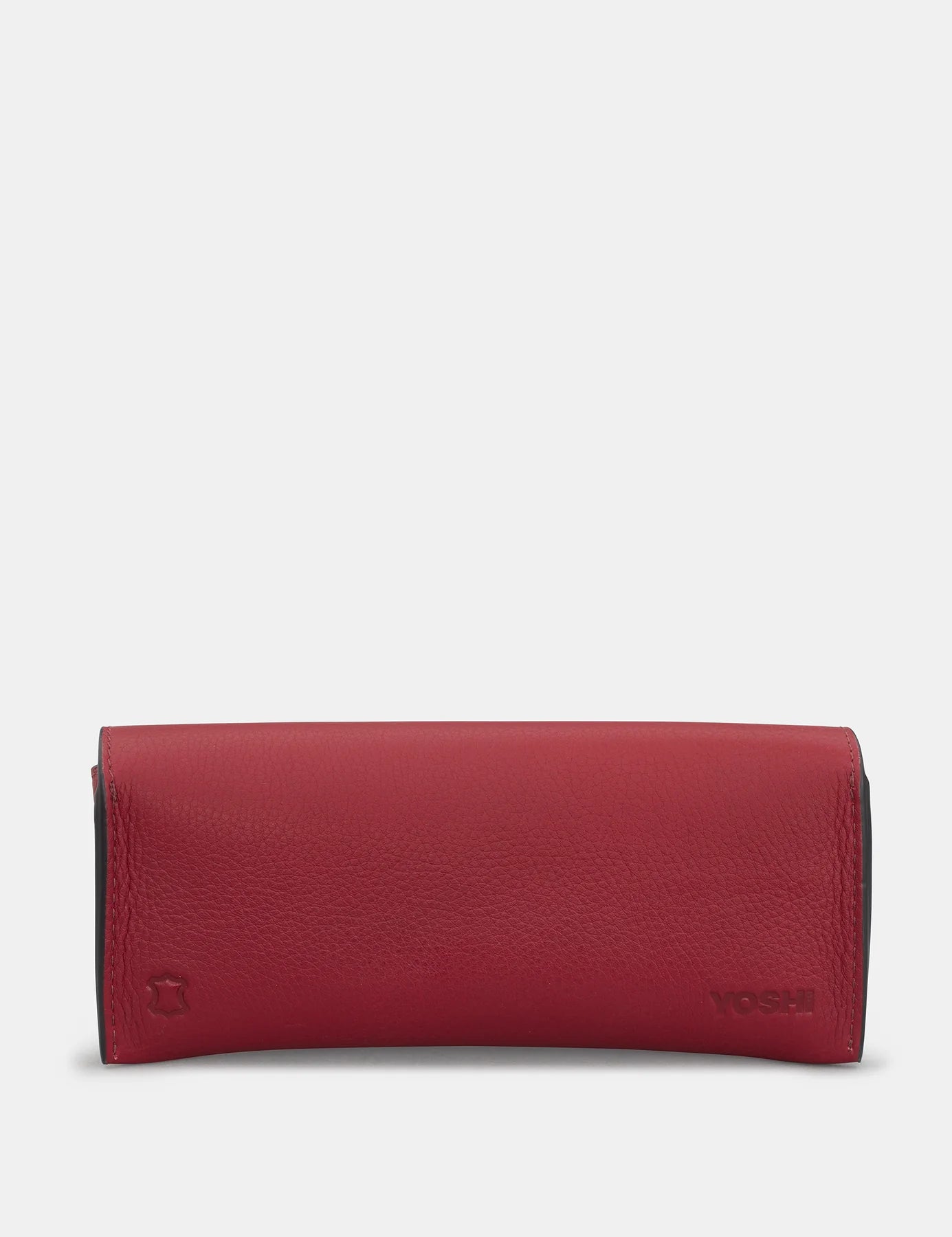 Cherry Red Flap Over Glasses Case