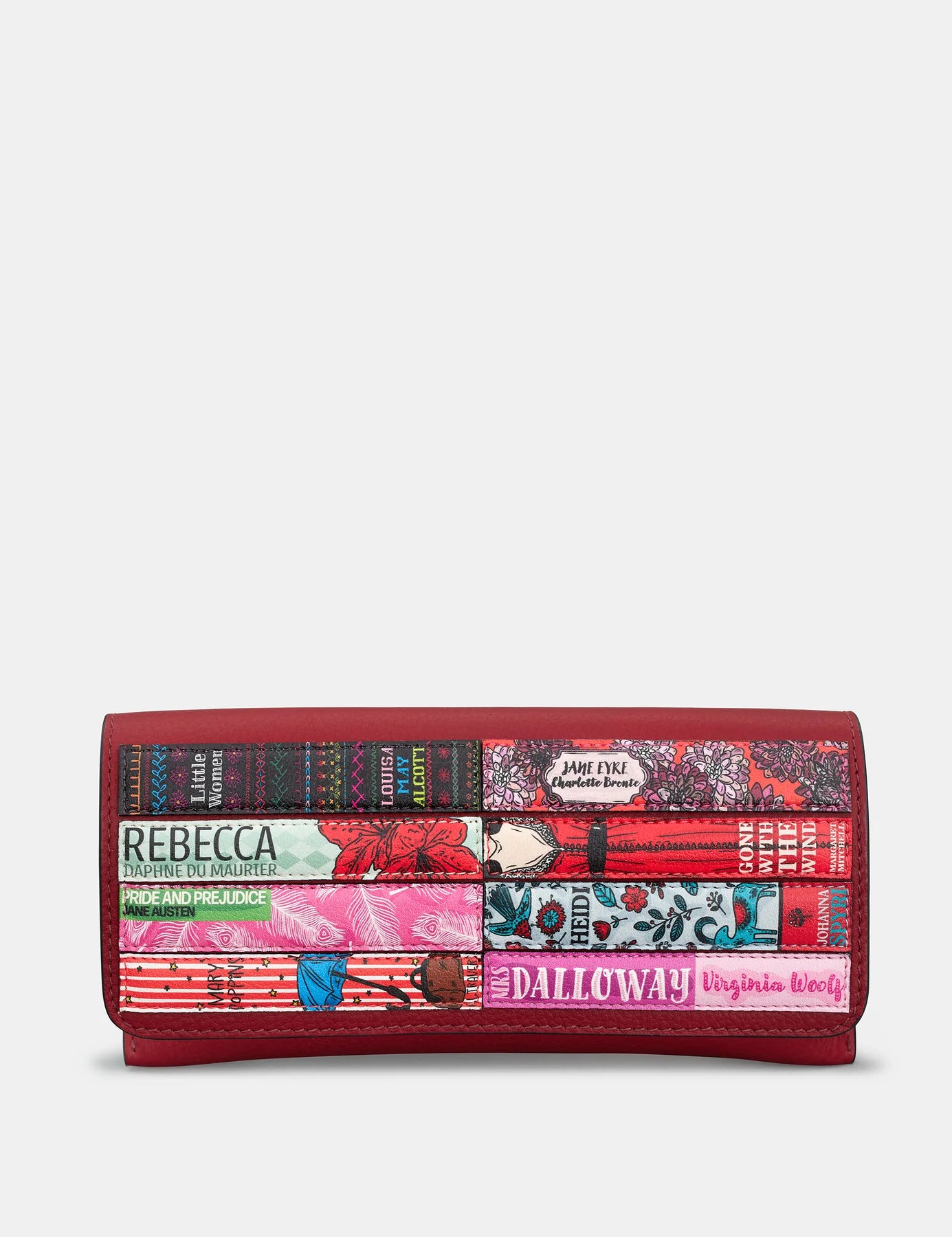 Cherry Red Flap Over Glasses Case
