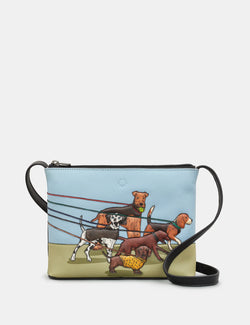 Dog Walk Cross Body Bag