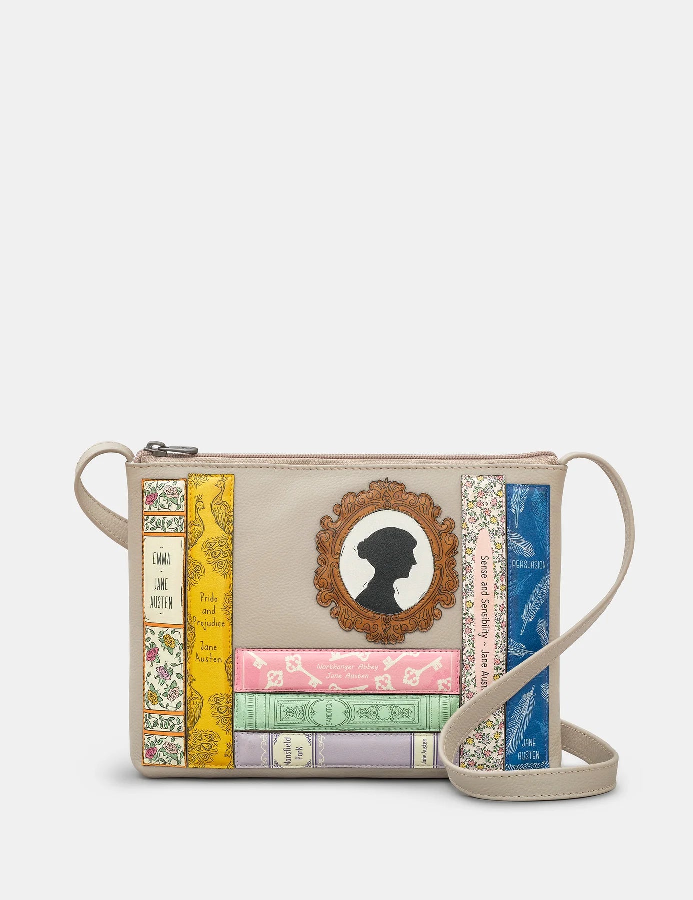 Yoshi Jane Austen Bookworm Cross Body Bag