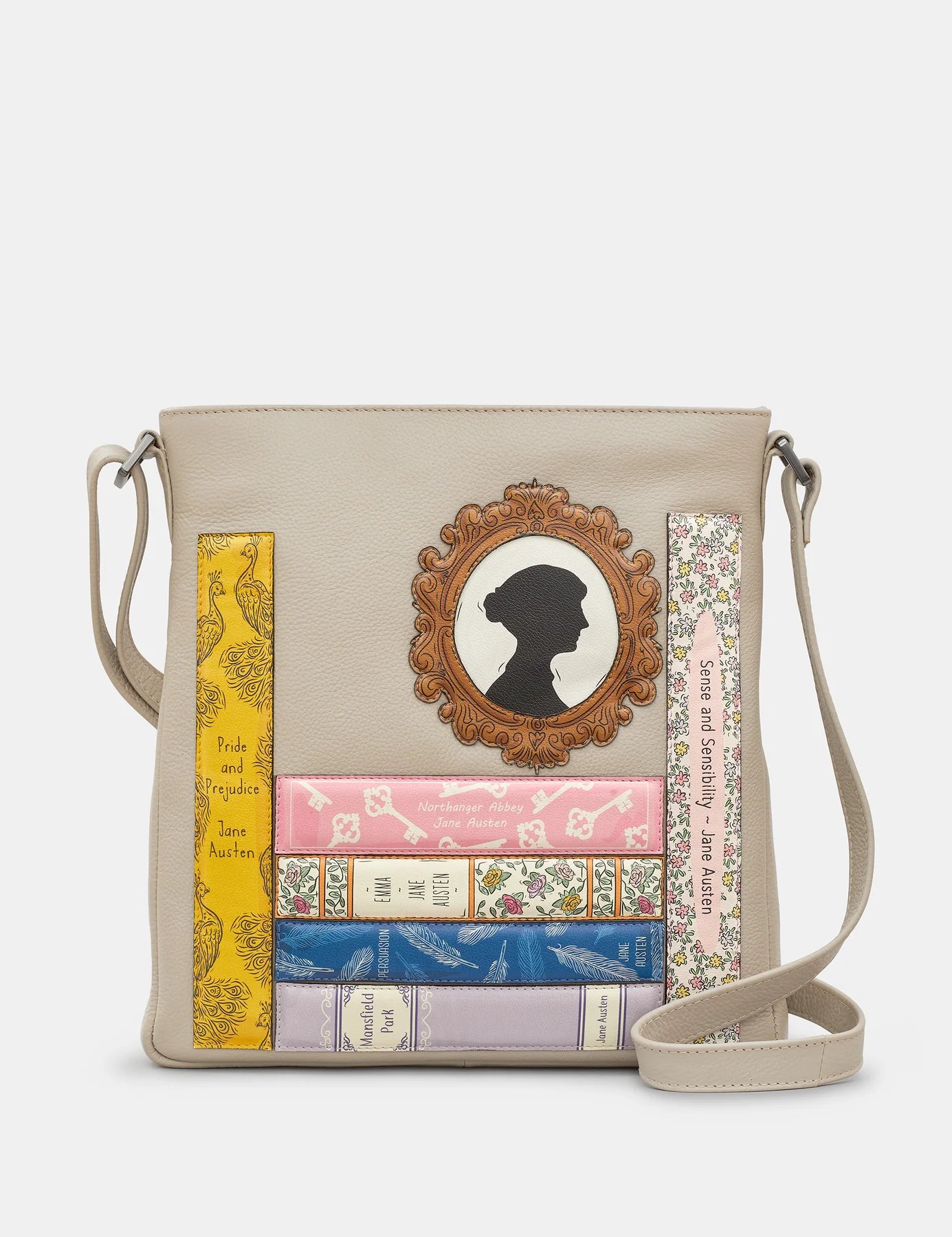 Yoshi Jane Austen Bookworm Cross Body Bag