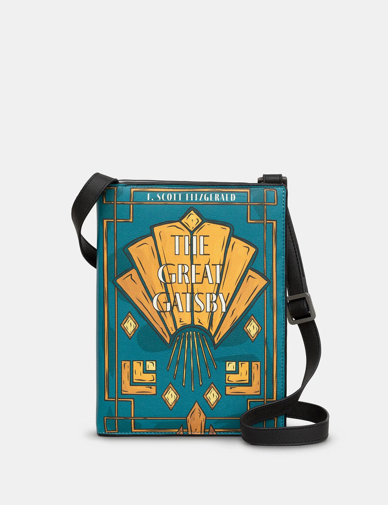 The Great Gatsby Vegan Cross Body Book Bag