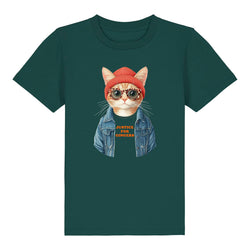 Youth Organic Justice For Gingers Cat T-Shirt