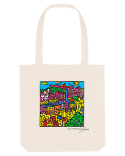 Organic Colours Of Edinburgh Tote Bag