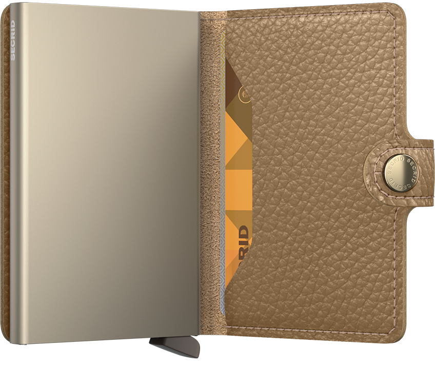 Miniwallet Pebble Cappuccino