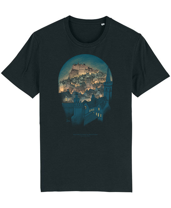 Old Town At Night T-Shirt