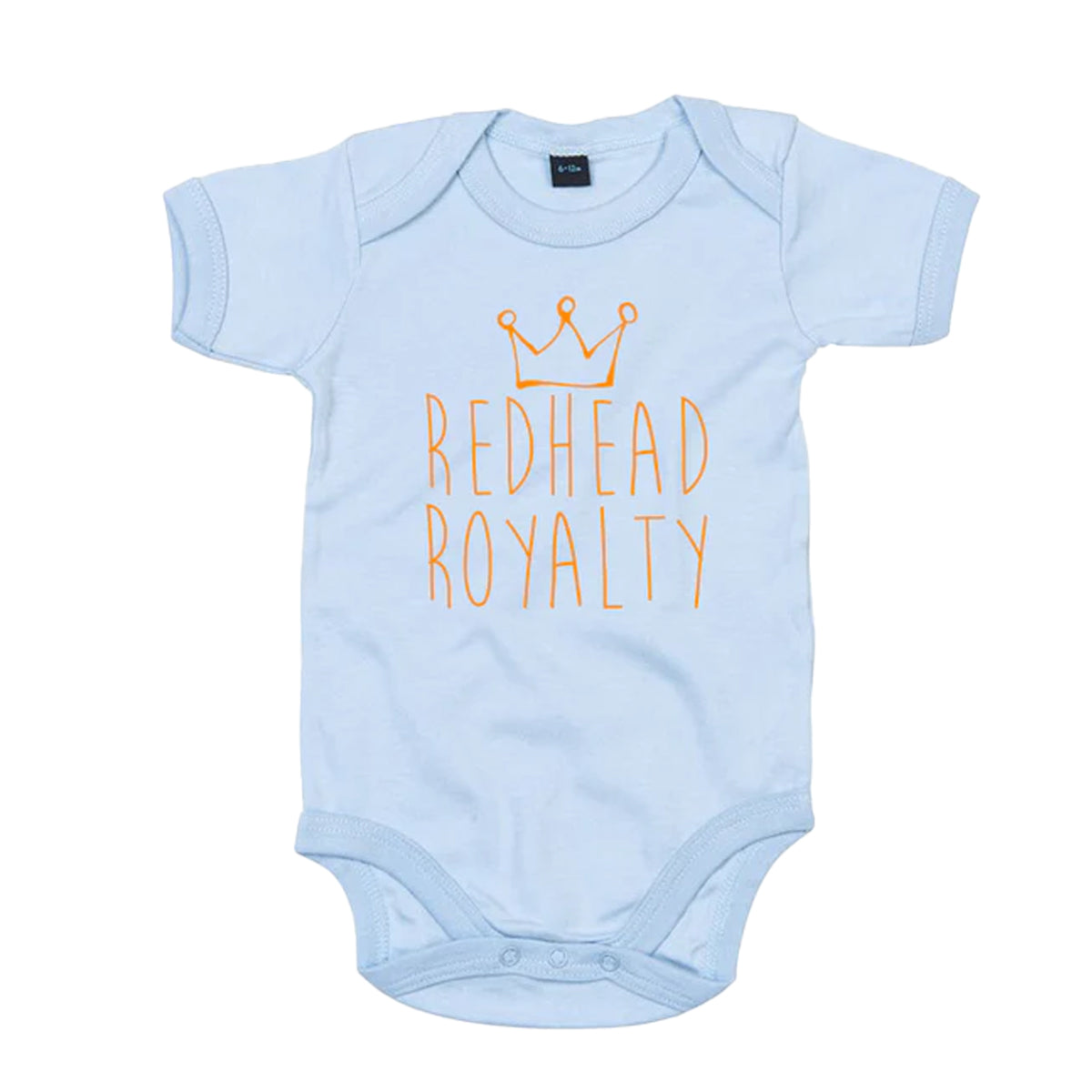Organic Redhead Royalty Babygrow