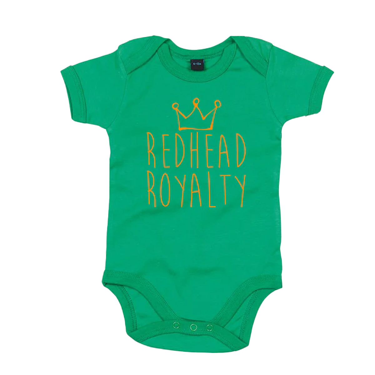 Organic Redhead Royalty Babygrow