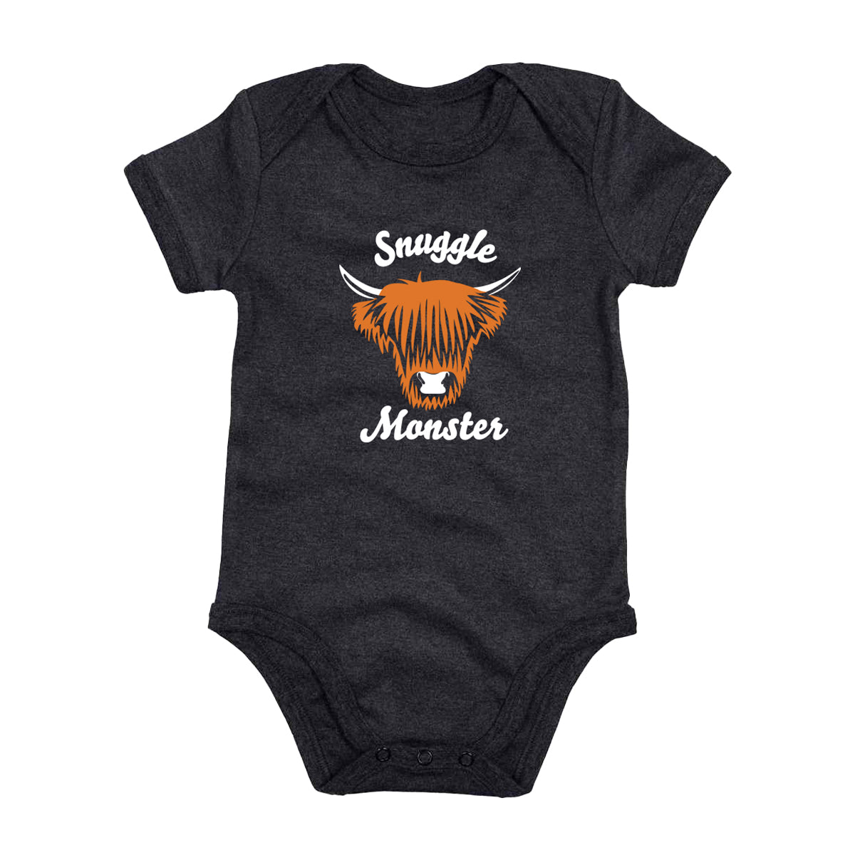 Organic Snuggle Monster Babygrow