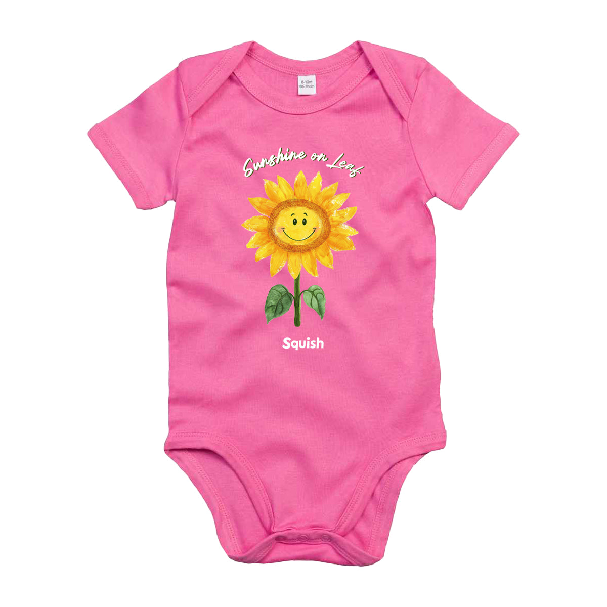 Organic Sunshine On Leaf Babygrow