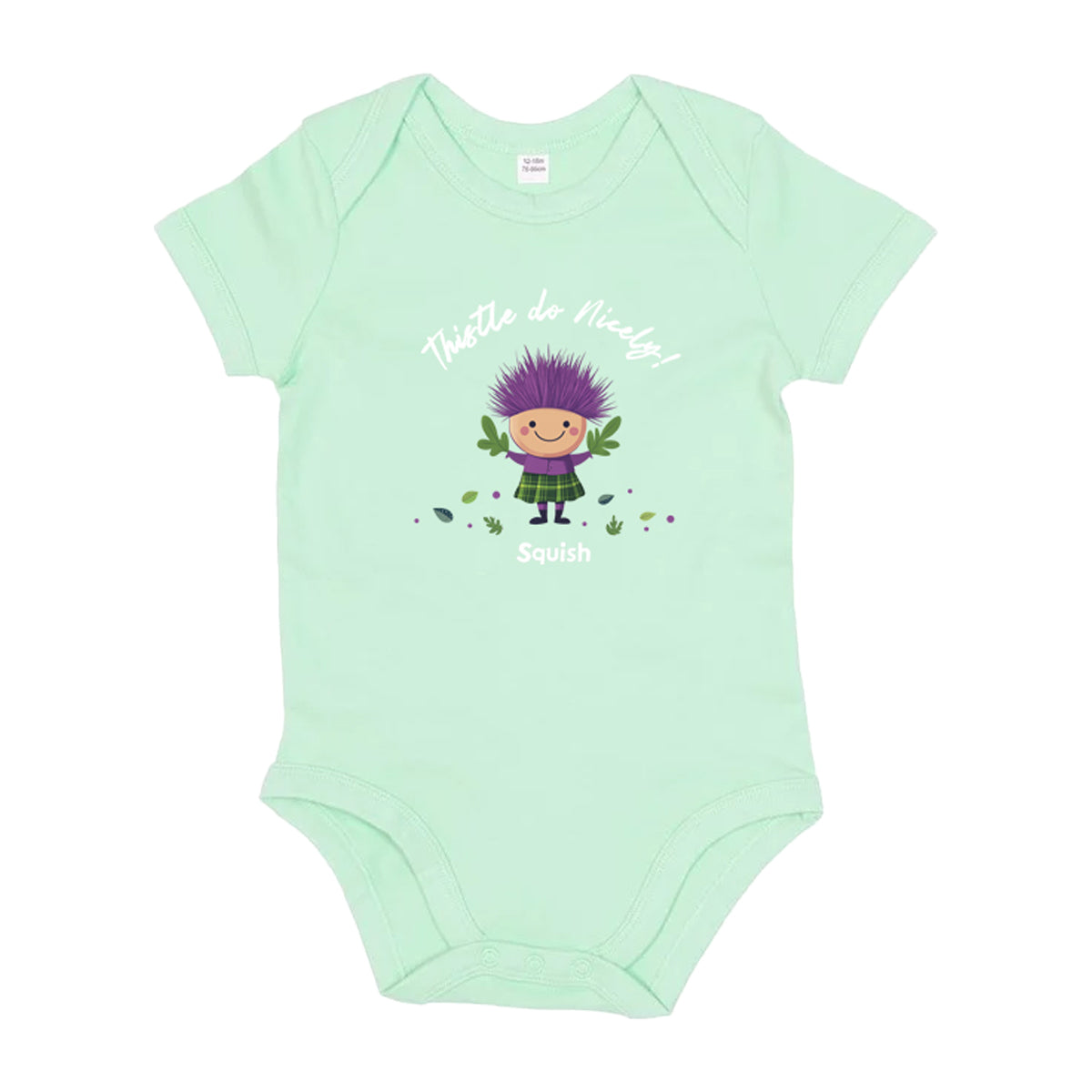 Organic Thistle Do Nicely Babygrow