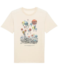 Voyages Over Edinburgh Organic T-Shirt