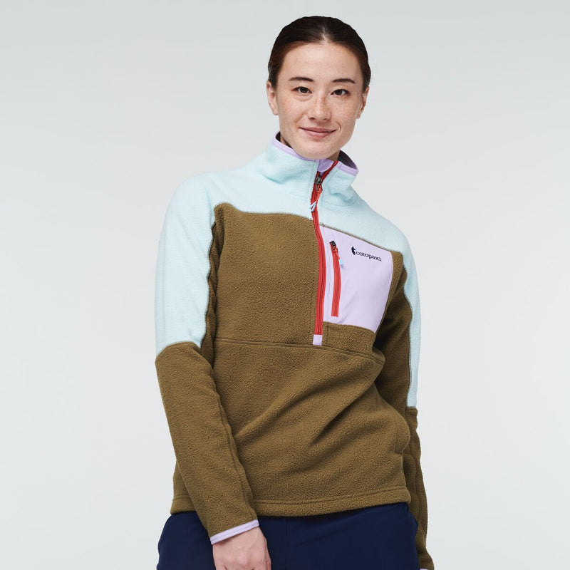 Womens Abrazo Half-Zip Fleece Jacket