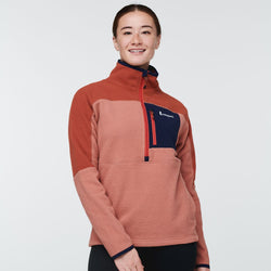 Womens Abrazo Half-Zip Fleece Jacket