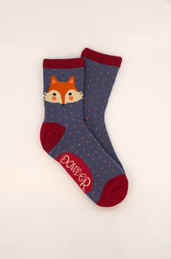 Cheeky Fox Face Socks