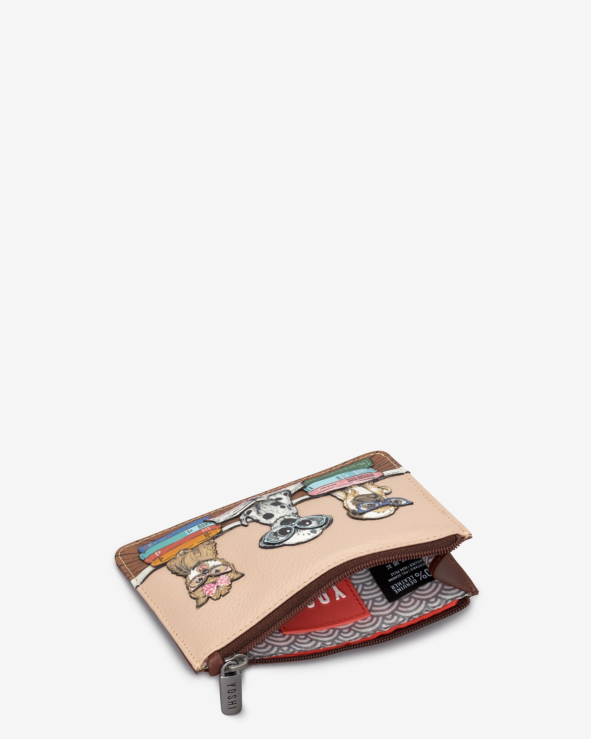 Bookhound Zip top Purse