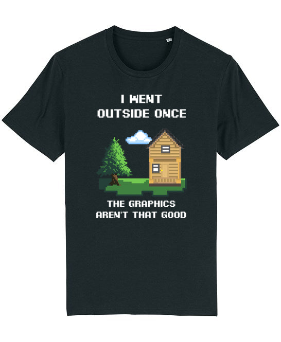 Unisex Organic Outside Once T-Shirt