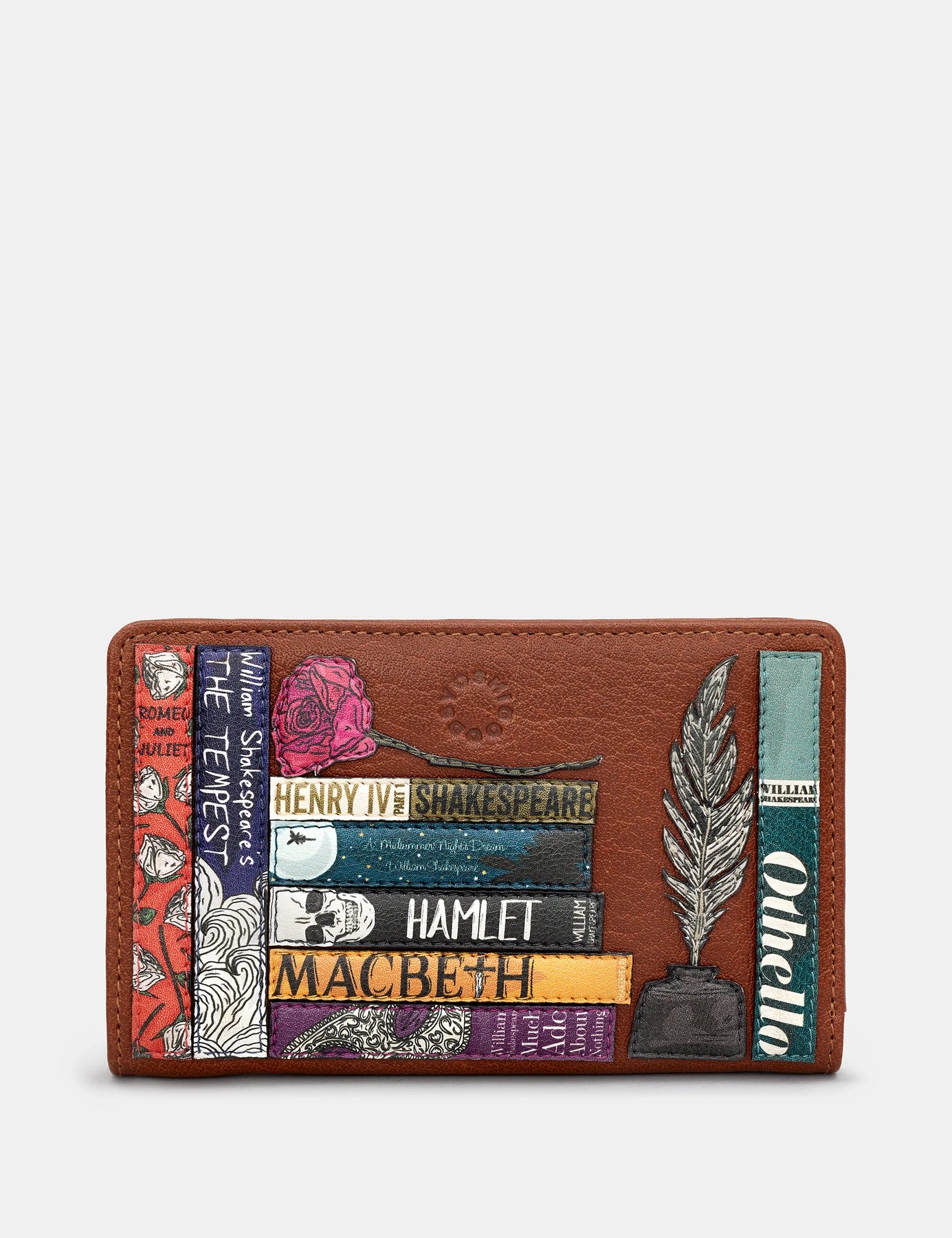 Shakespeare Zip Around Purse