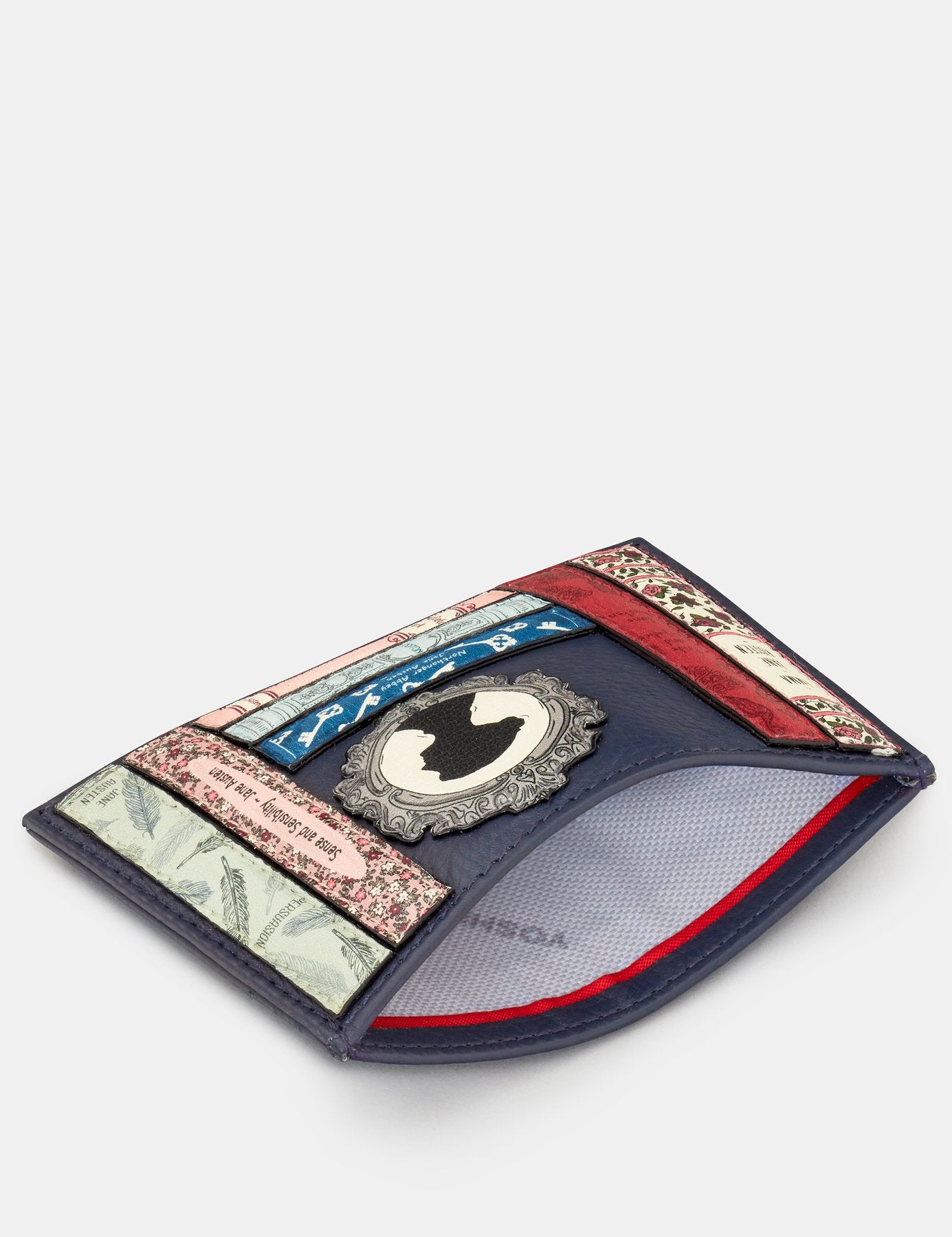 Jane Austen Bookworm Slim Leather Card Holder