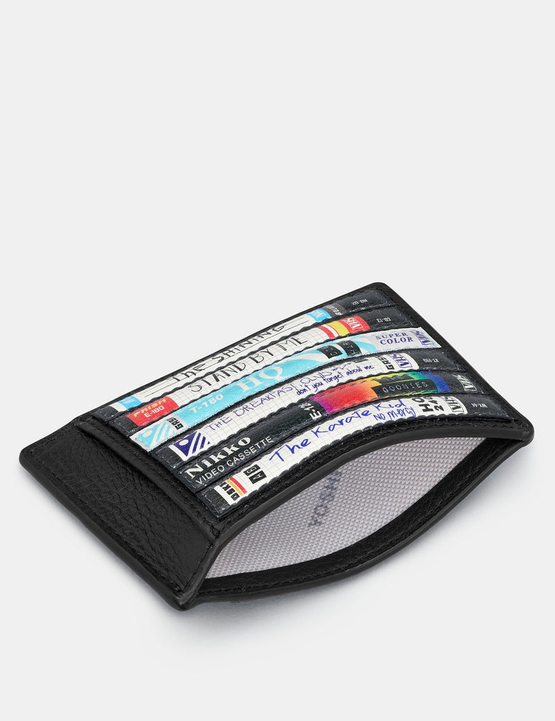 Be Kind Rewind Compact Leather Card Holder