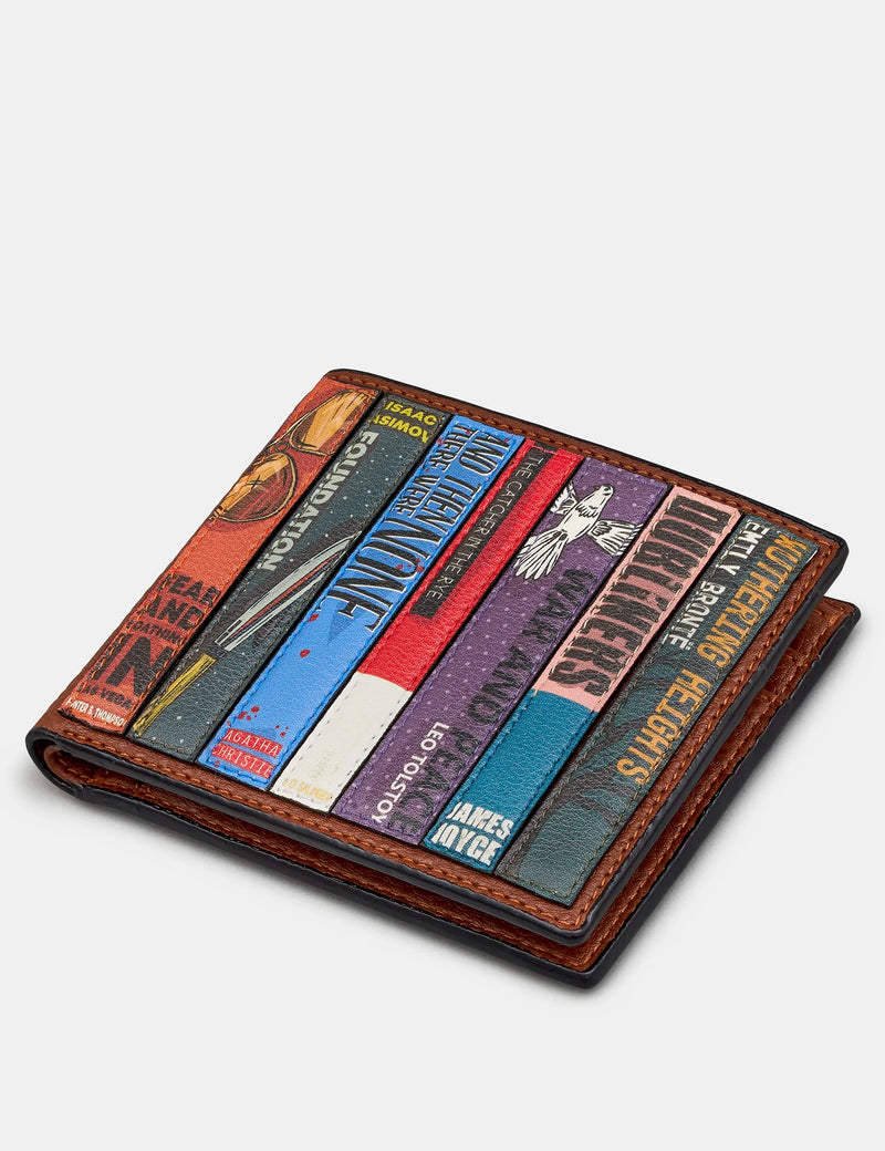 Brown Vegan Classic Bookworm Wallet