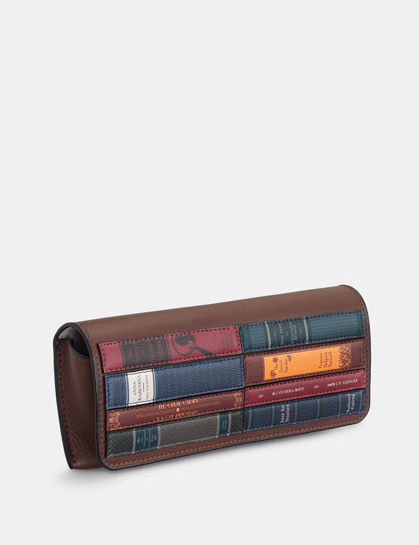 Bookworm Leather Glasses Fold Case