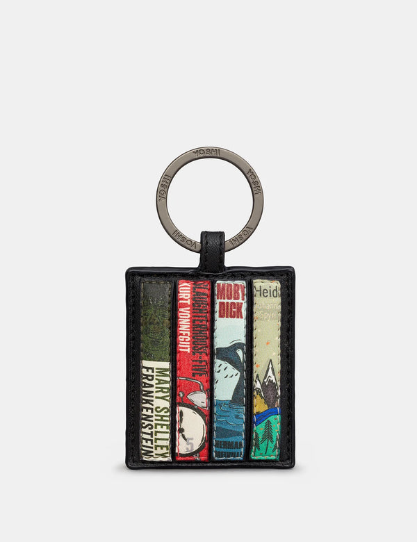 Black Vegan Classic Bookworm Keyring