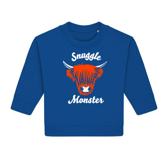 Baby Organic Snuggle Monster Sweater
