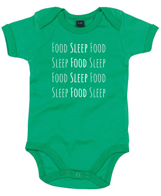 Organic Food Sleep Babygrow
