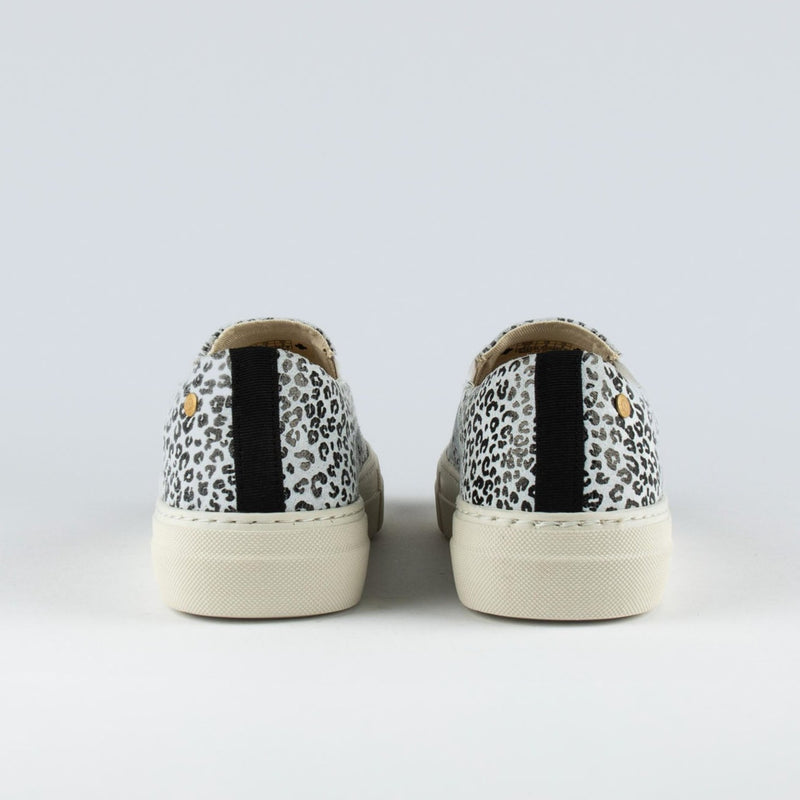 Hanger Womens Mini Leopard Suede Shoe