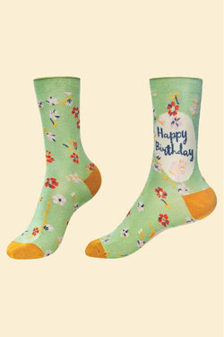Happy Birthday Ankle Socks