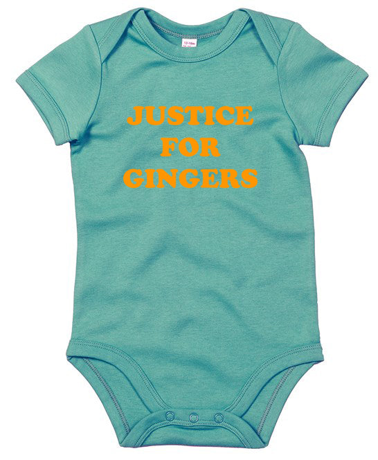 Organic Justice For Gingers Babygrow