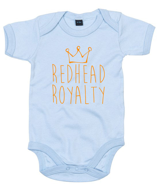Organic Redhead Royalty Babygrow